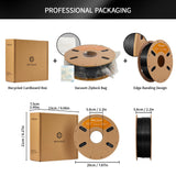 ERYONE ASA Filament 1.75mm UV&Weather Resistant, ASA 3D Printing Filament Perfect for Printing Outdoor Functional Parts, 1kg (2.2 lbs)/Spool, Black ERYONE