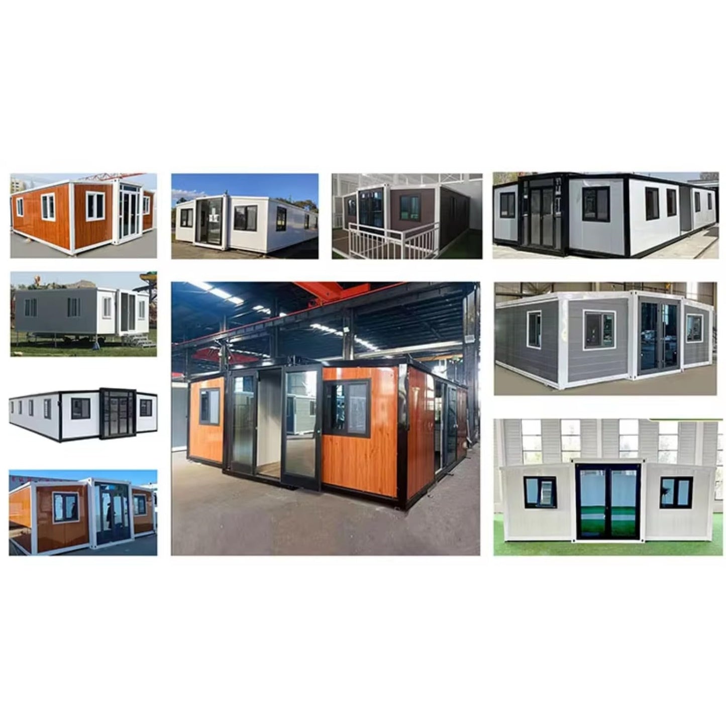 Australia 40ft Luxury Mobile Villa 3 Bedroom Prefabricated Portable Tiny Home Foldable Expandable Container Living House - WoodArtSupply