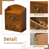 QoTang Floating Nightstand Shelf with Drawer Rustic Wood Floating Wall Drawers Bedside Shelf Wall Mounted Nightstand Floating Shelf for Living Room Bedroom Bed Side Table Night Stand Storage Display QoTang