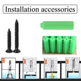 Altovexis 32X12 in Ceiling Shelf Bracket, 2 Two Tier U Shape Hanging Storage Shelves Mounted Decor Bookshelf Flower Plant Stand Display Racks No Planks for Room Bedroom Kitchen Garage Bar Bistro Altovexis