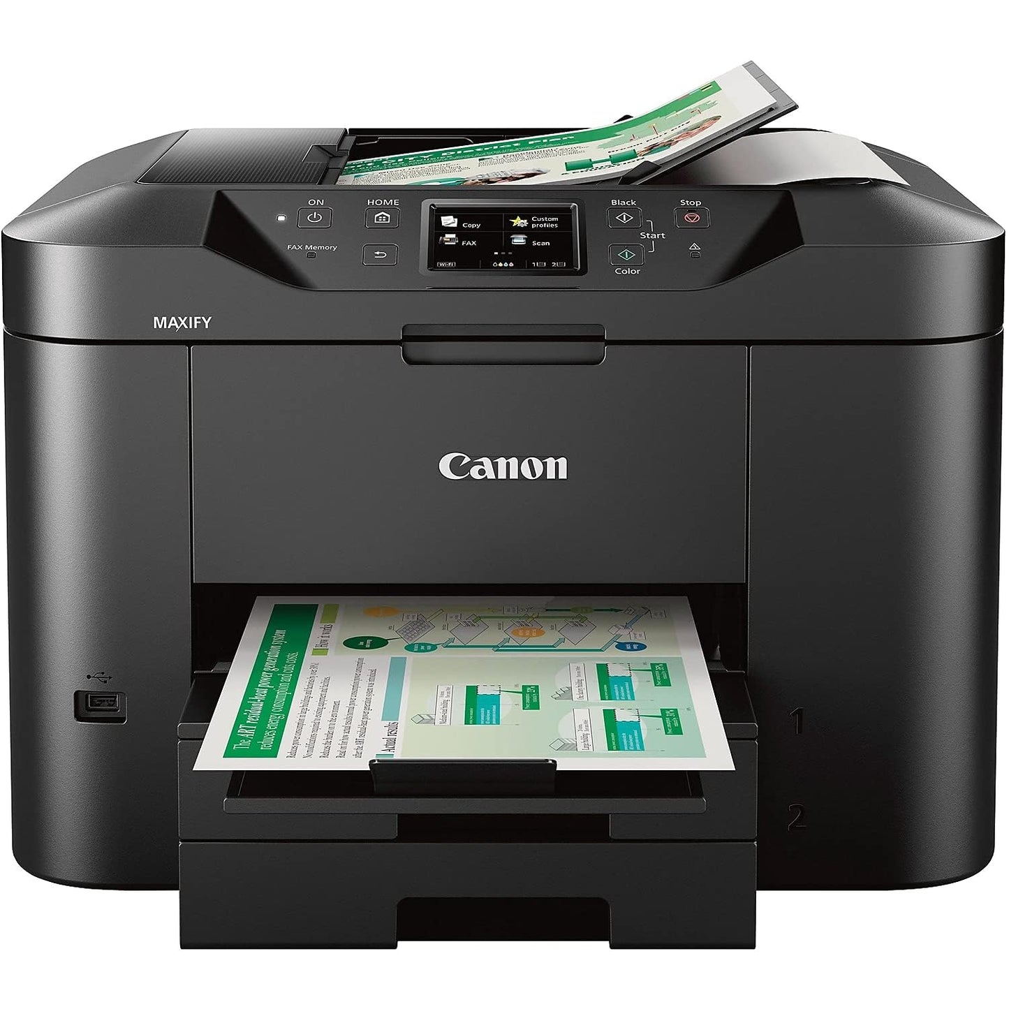 Canon Office Products MAXIFY MB2720 Wireless Color Photo Printer with Scanner, Copier and Fax