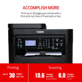 Canon imageCLASS MF264dw II Wireless Monochrome Laser Printer, Print, Copy and Scan, Auto Document Feeder, Black Canon