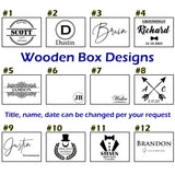 Personalized Walnut Wood Wooden Date Watch, Groomsmen Gift, Mens Gift, Mens Watch, Watches for Men Generic