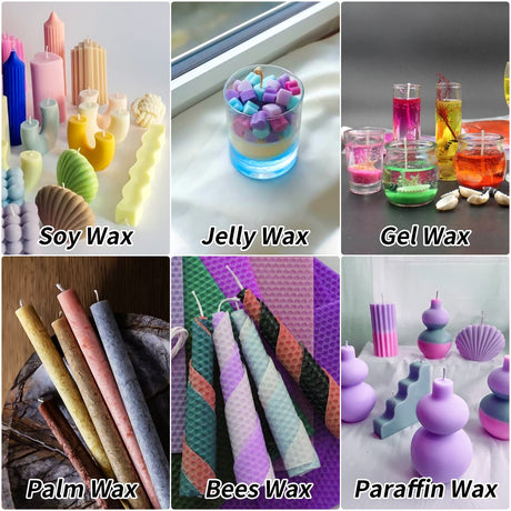 Candle dye - 18 Colors Liquid Oil-Based dye for Candle Wax, Vivid Candle Color for DIY Candle Making, Highly Concentrate Natural Candle Color FansArriche