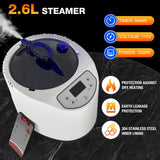 AgiiMan Portable Sauna Box - Full Body Steam Sauna, Portable Sauna for Home with 2.6 L 110V Steamer, Remote Control, Easy to Carry Sauna Tent for Indoor, Gym, Pilates, Hot Tubs AgiiMan