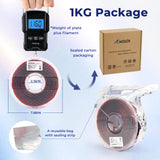 AMOLEN TPU High Speed Filament 1.75mm,Flexible TPU 3D Printer Filament,Dimensional Accuracy +/- 0.03 mm,Transparent Rainbow Red Green Purple Orange 1kg/2.5lbs Fit Most FDM Printer, 3DTPURGPO AMOLEN