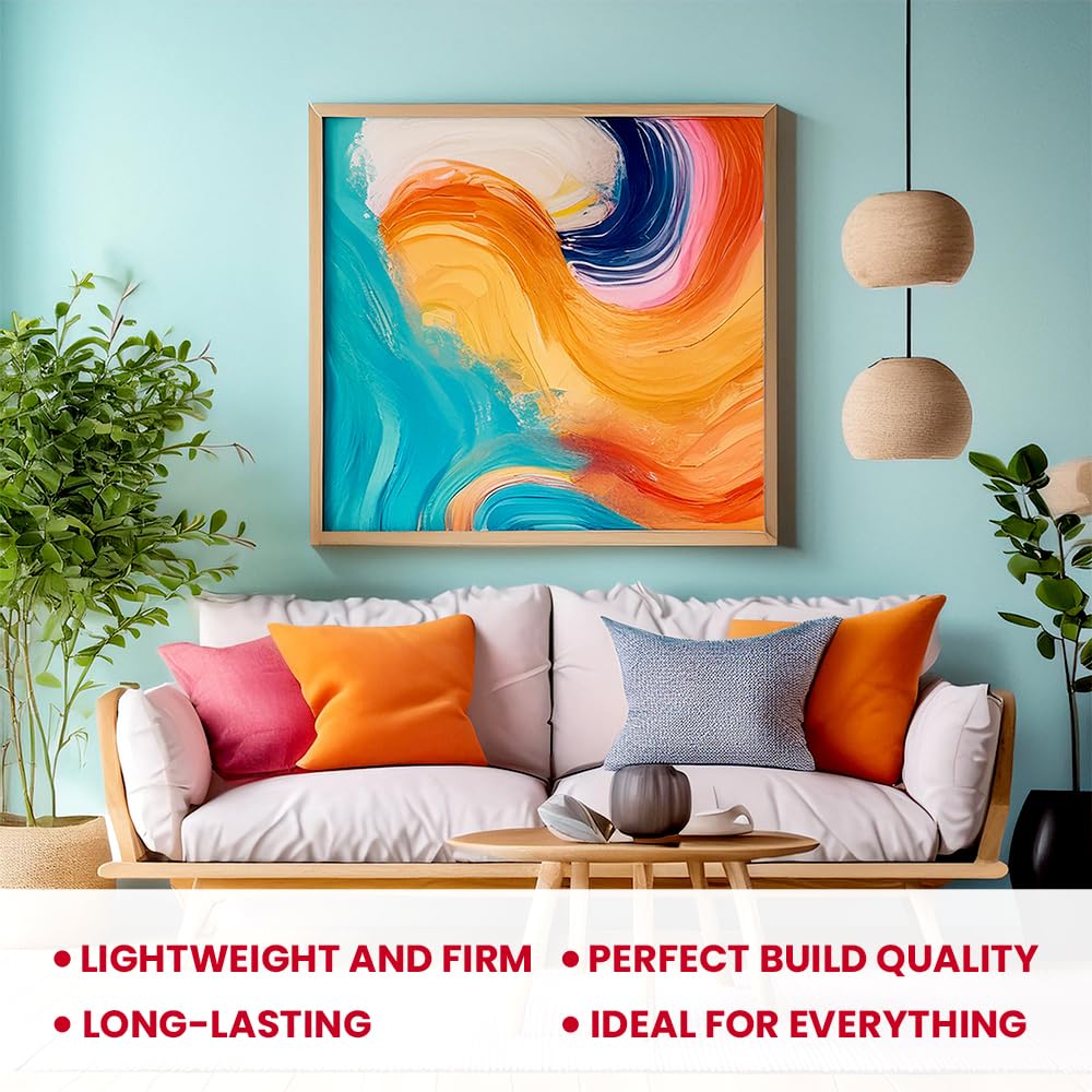 CanvasChamp Canvas Stretcher Bar - DIY Canvas Wood Frame Kit for Gallery Wrap Oil Painting Posters & Canvas Arts, Easy to Assemble (Set of 4, 11" x 14") CanvasChamp