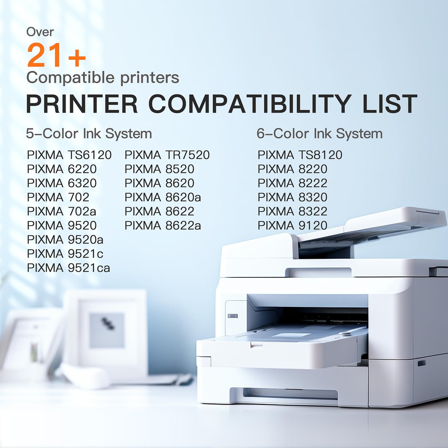 E-Z Ink Compatible Ink Cartridge Replacement for Canon PGI-280XXL PGI 280 XXL Compatible with PIXMA TR7520 TR8520 TS6120 TS6220 TS8120 TS8220 TS9120 TS9520 TS9521C Printer (2 PGBK)