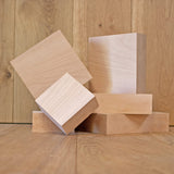 2” x 8” x 8" European Beech Bowl Blanks for Woodturning - Cherokee Wood Products (1pc) Cherokee Wood Products