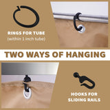 Gazebo Replacement Mosquito Netting Outdoor Universal Gazebo Canopy 4-Panels Screen Sidewalls with Zipper for Patio Garden Yard Backyard (Mosquito Net Only) (10x10, Brown) Iheqard