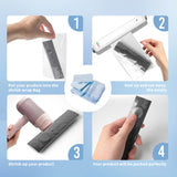 500 Pcs 6x8 Inch POF Heat Shrink Wrap Bag,Dveda Clear Odorless Shrink Wrap Bag with Vent Hole, Heat Shrink Film Wrap for Packagaing Books,DVD/CD,Sublimation Tumblers,Soap,Bath Bombs,Small Gifts Dveda