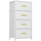 YITAHOME Dresser with 4 Drawers - Fabric Storage Tower, Organizer Unit for Room, Living Room, Hallway, Closets YITAHOME