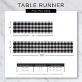 DII Farmhouse Braided Stripe Table Runner Collection, 15x72 (15x77, Fringe Included), Black DII