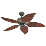 Westinghouse 7236200 Oasis Indoor/Outdoor Ceiling Fan with Light, 48 Inch, Oil Rubbed Bronze Westinghouse
