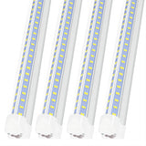 AQIQUUT Led Shop Lights,Led Shop Lights 4FT,50W 6500K 7000LM Clear White,Led Shop Light 4FT 110V Linkable Integrated V-Shape for Shop Garage,Warehouse,Workbench and Workshop Indoor(4-Pack) AQIQUUT