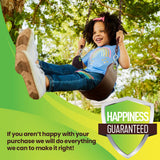 Swurfer Tree Swing Hammock Straps –Hanging Kit for Hammock, Tree Swings, Durable, Weatherproof, Rust Free, Secure Lock Snap Carabiners Included, Weight Limit 2200 lbs Per Strap (3 Feet - 2 Straps) Swurfer