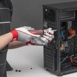 INTERTOOL 19-in-1 Ratcheting Screwdriver Set, Multi-Bit, High Strength Chrome Vanadium Steel, 8 Double-Ended Bits VT08-3376 INTERTOOL