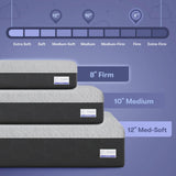 Celestial Sleep Gel Memory Foam Mattress in a Box, Made in The USA, CertiPUR-US Bed, 8 inch Firm - King Celestial Sleep