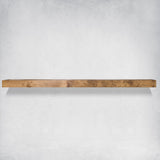 Urbandi Modern Fireplace Mantel, Contemporary, Floating Mantle, Shelf, Hand Crafted, (Aged Oak, 48Lx3Hx8D) Urbandi