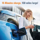 2025 Upgraded Tesla Supercharger to CCS1 Charging Adapter [Max 500A, 1000V] NACS to CCS Electric Vehicle Adapter, Tesla Supercharger Adapter, Fit for All Ford EVs, Fit for Rivian R1T R1S R2 R3 EVs Yomile