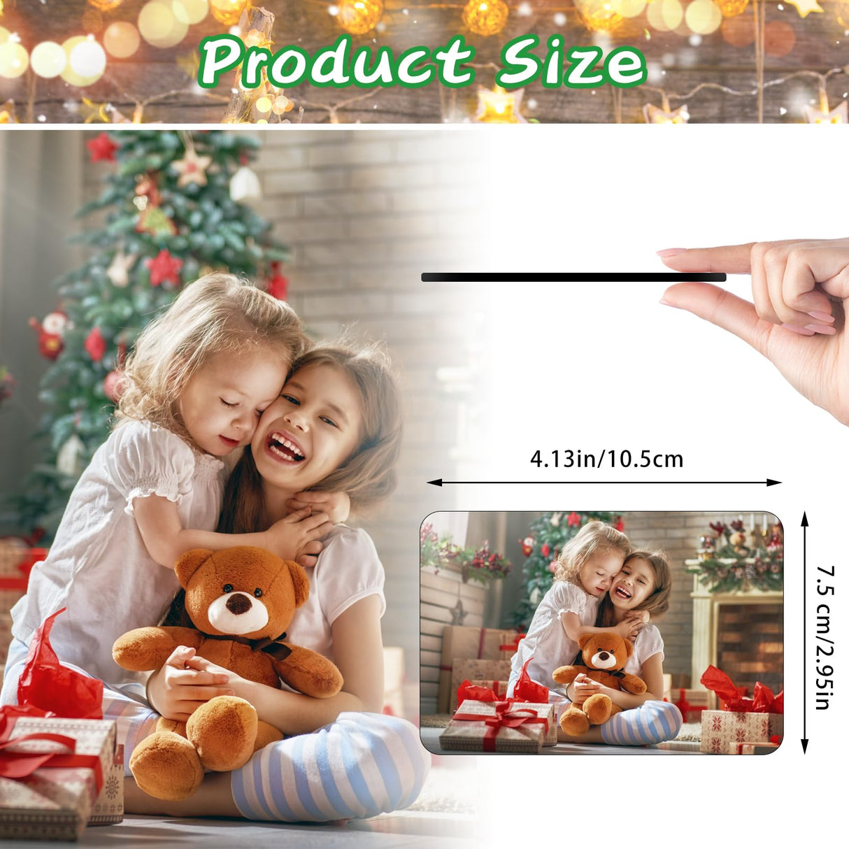 Sublimation Magnet Blanks 4x3 inch, Sublimation Blank Fridge Magnets - 20PCS Personalized Sublimation Blanks Products for DIY Kitchen Refrigerator Office Decorative (Rectangular) HngyiaDlai