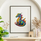 Jigfoxy Wooden Puzzles for Adults, Dragon Wood Puzzles Adult, Unique Animal Shape Wooden Jigsaw Puzzles, Birthday Gifts for Puzzles Lovers (XL-21.7 * 18.6in-560pcs) Jigfoxy