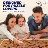 1500 Piece Wooden Jigsaw Puzzle Table - 4 Drawers, Rotating Puzzle Board | 35” X 28” Jigsaw Puzzle Board | Puzzle Cover & Lazy Susan Included - Portable Puzzles Tables for Adults and Kids Beyond Innoventions