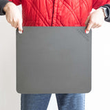 NerdChef Steel Stone - High Performance Pizza Baking | Made in USA (14.5" x 16") - (.375" Thick - Pro) Nerd Chef