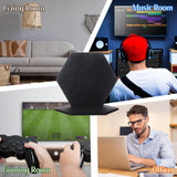 Hexagon Adhesive Acoustic Panels, 12 x 10 x 0.4 Inches Soundproof Sound Dampening Wall Sound Absorbing Panel for Recording Studio, Office, Home Studio (36 Pcs) Remagr