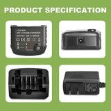 JYJZPB 20V MAX Lithium Battery Charger Compatible for Black & Decker 20V Lithium Battery LBXR20 LBX20 LB20 LBXR20-OPE LBX 4020 LB2X4020 LBXR2020-OPE, LCS1620 Lithium Battery Charger JYJZPB