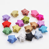 Yeooyoor Origami Stars Papers Package DIY Paper, 360 Sheets - 18 Colors ( Glitter Origami Stars) Yeooyoor