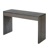 Convenience Concepts Northfield Console Table 48" - Modern Living Room Sofa Table, Contemporary Entryway Hall Table, Foyer Display Table, Charcoal Gray Convenience Concepts