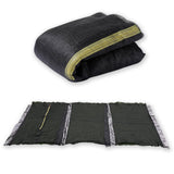 SUOGROLI Trampoline Safety Net, 4/4.6/5/6/8/10/12/13/14/16FT Garden Trampoline Replacement Fences, Kids Protective Net,244cm-6Poles-8ft,Black SUOGROLI
