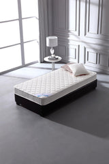 Home Life 6 inch Twin Bed Mattress - Hybrid Euro Top Comfort Sleep - Eco-Friendly, Breathable Innerspring Twin Size Mattress HomeLife