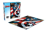 Buffalo Games - Marvel - Captain America: The First Avenger - 100 Piece Jigsaw Puzzle for Families -Challenging Puzzle Perfect for Game Nights - Finished Size is 15.00 x 11.00 Buffalo Games