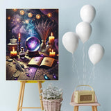 Diamond Painting Kits for Adults,5D Magic Book Diamond Divination Beginner Diamond Painting Kit, DIY Diamond Painting Gem Art Kits for Gift Home Wall Decor 12x16inch GOUOYANA