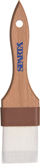 SPARTA 4039700 Nylon Wide Brush, Flat With Nylon Bristles, 2 Inches, Brown SPARTA