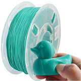 PRILINE TPU Filament,PRILINE High Flow/High Speed Printing 95A TPU Flexible Soft 3D Printer Filament 1KG 1.75mm Spool,Support Fast Printing, Frost Green PRILINE