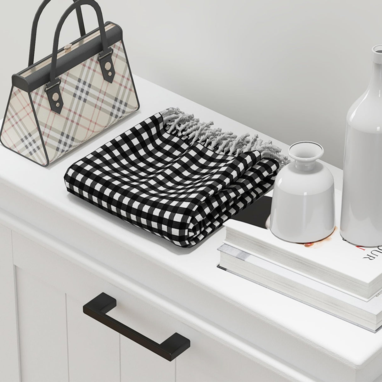 HOMCOM Shoe Storage Cabinet with 3 Flip Drawers, Freestanding Narrow Shoe Cabinet with Adjustable Shelves, Slim Hidden Rack Organizer for Entryway, Hallway, White HOMCOM