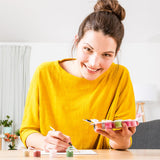 Ravensburger Relax CreArt Tulip Bouquet Paint by Numbers Kit | Perfect DIY Art Gift for Adults, Stress Relief, and Creative Hobby Ravensburger