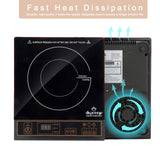 Duxtop 1800W Portable Induction Cooktop Countertop Burner, Gold 8100MC/BT-180G3 duxtop