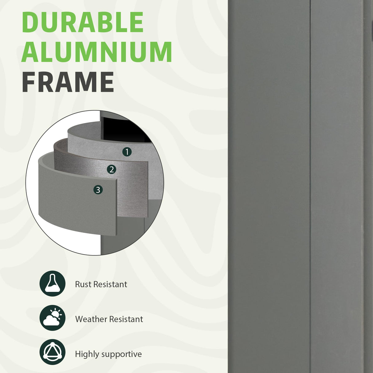 EROMMY 10' x 16' Sunroom, Wall Mounted Gazebo Solarium with Aluminum Frame, Polycarbonate Roof, Permanent Sun Room with Sliding Doors, Lockable PC Screen Walls, Lean to Gazebo for Garden, Patio, Deck EROMMY