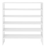 Whitmor Stackable 31" Extra Wide 2-Shelf Storage Organizer, White Whitmor