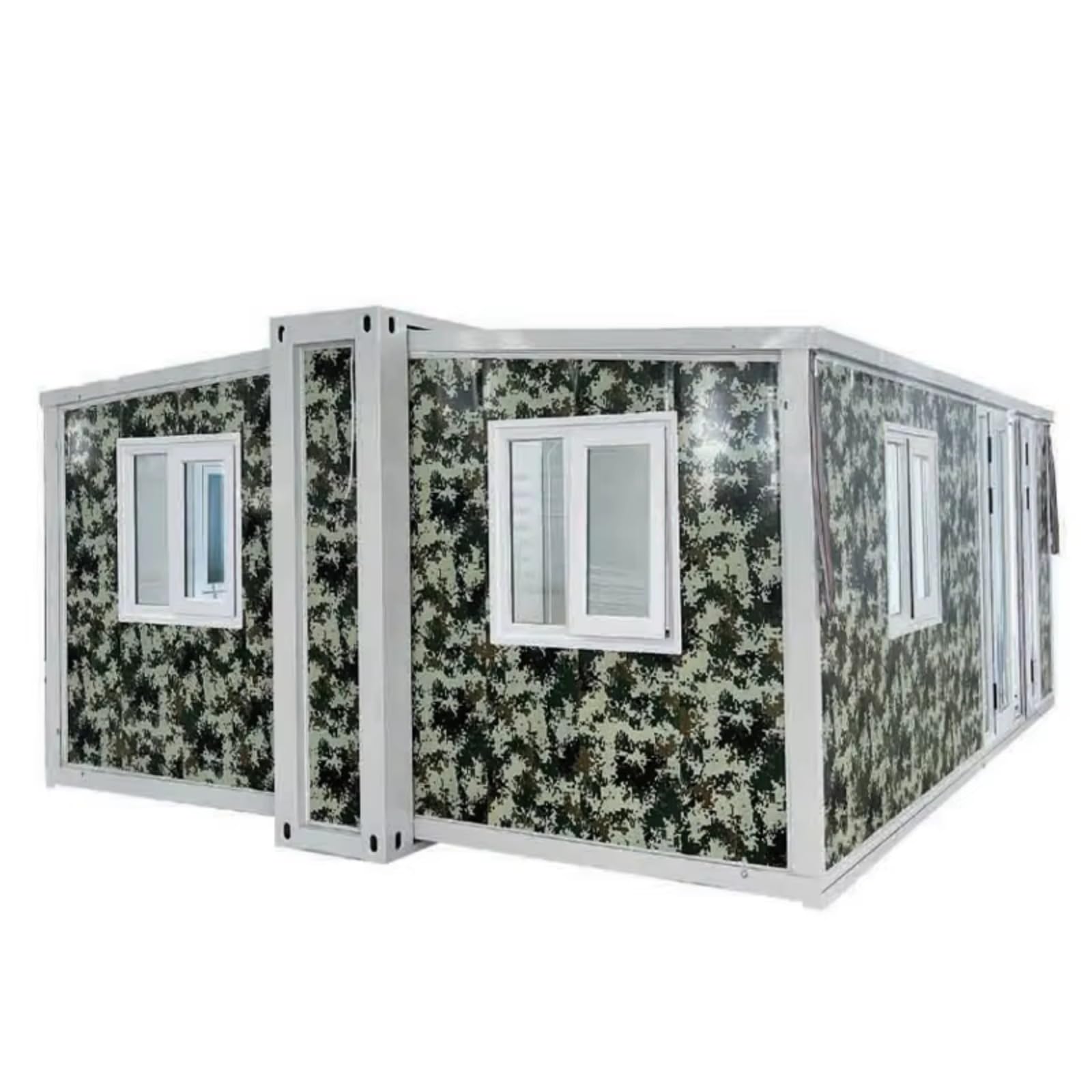 Luxury Container Home Prefab Flat Pack Panel Shipping Container Frame High Cube Metal House 20ft 30ft 40ft - WoodArtSupply