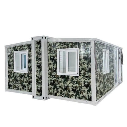 Luxury Container Home Prefab Flat Pack Panel Shipping Container Frame High Cube Metal House 20ft 30ft 40ft - WoodArtSupply