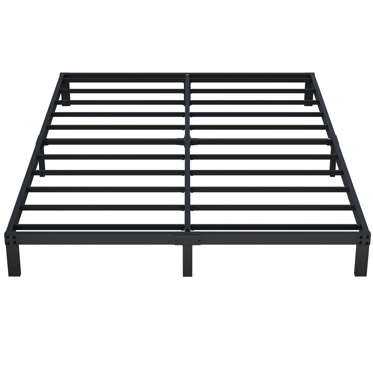 Maenizi 8 Inch Bed Frame Queen Size No Box Spring Needed, Heavy Duty Queen Platform Metal Bed Frame Support Up to 3000 lbs, Easy Assembly, Noise Free, Black Maenizi