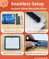 PieceRelax Canvas Wall Art Puzzles for Adults - Away from The City - Tranquil Summer Beach Unique Gift & Home Décor with Plastic Jigsaw Puzzle Artwork for Living Room Bedroom [HN1316] PieceRelax