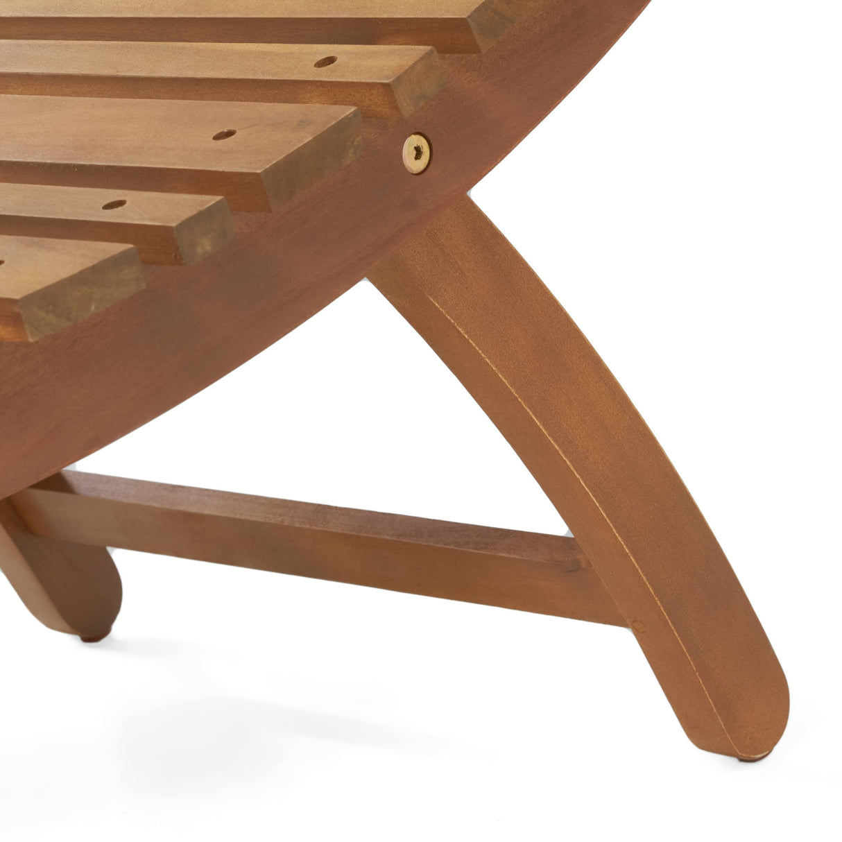 Christopher Knight Home Lahaina Wood Outdoor Chaise Lounge, Natural Yellow Christopher Knight Home