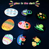 PiediaFos Rock Painting Kit for Kids Ages 6-12, Arts and Crafts Kit, Kids Craft Paint Kits, Glow in The Dark Rocks to Paint, Perfect Birthday & Holiday Gift, Easter Basket Stuffers PiediaFos