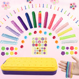 DDAI Arts and Crafts for Kids Age 8-12 Friendship Bracelet Making Kit for Girls - Best Birthday Gifts Ideas for Girl 7 9 10 11 Year Old - Popular Bracelets String Maker Toys Set DDAI